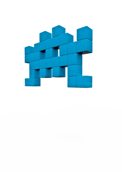 Space invader — Stock Photo, Image