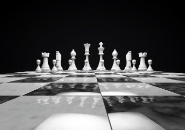 Chess white clipart