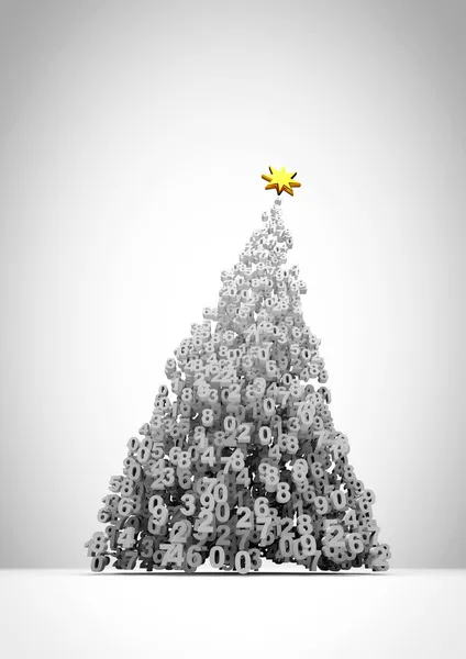 Számolás legyőz-hoz karácsony — Stock Fotó