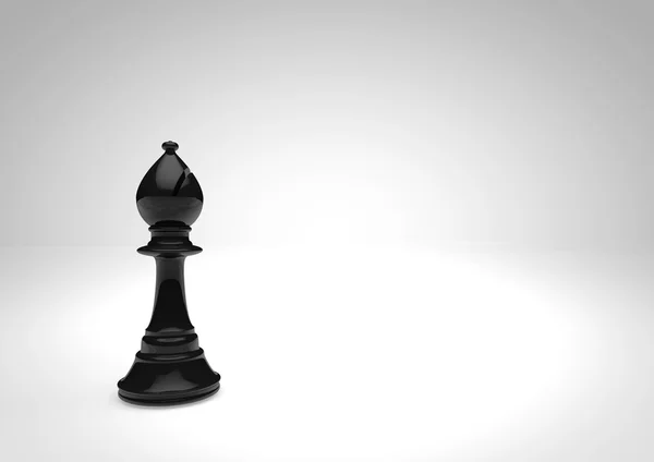 Chess bishop — Stock Photo, Image