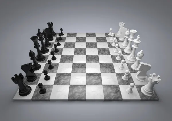 Σύνολο σκακιού — Φωτογραφία Αρχείου
