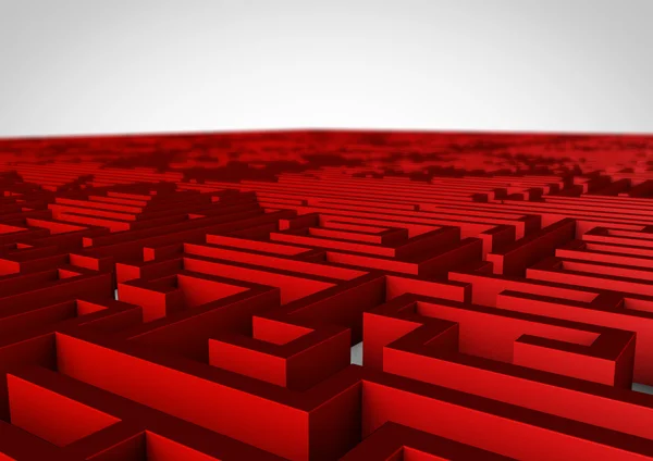 Horizonte de labirinto — Fotografia de Stock