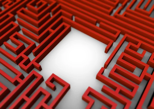 Spazio labirinto — Foto Stock