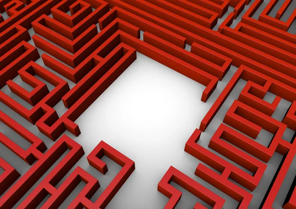 Labyrint utrymme — Stockfoto