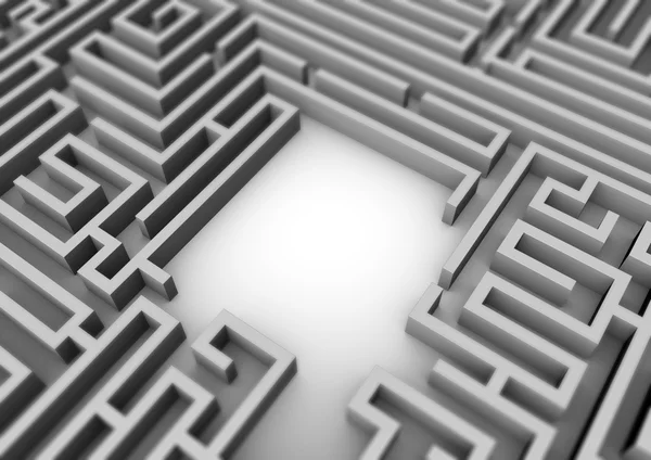 Labyrint utrymme — Stockfoto
