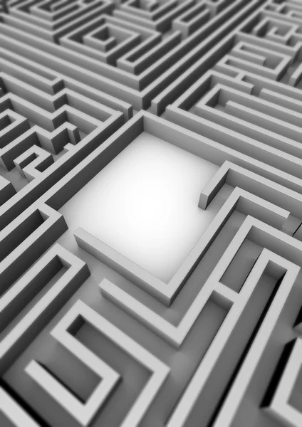 Spazio labirinto — Foto Stock