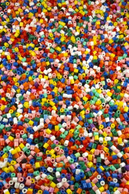 Plastic beads clipart