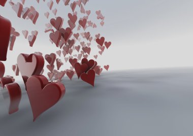 Storm of hearts clipart