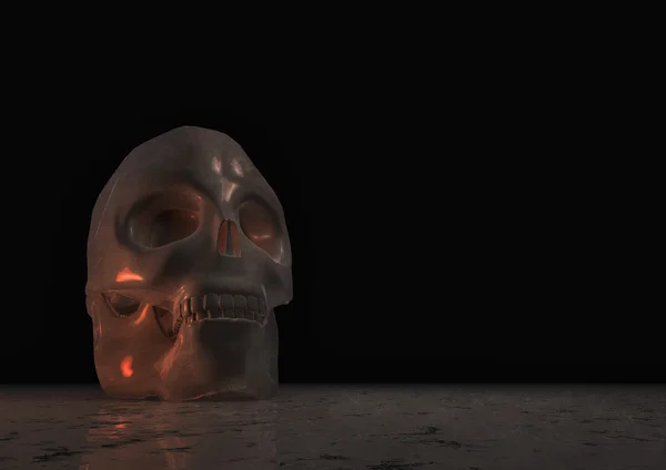 Spooky skull — Stock Photo, Image