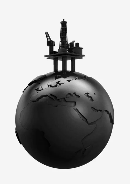 Мировая нефть — стоковое фото