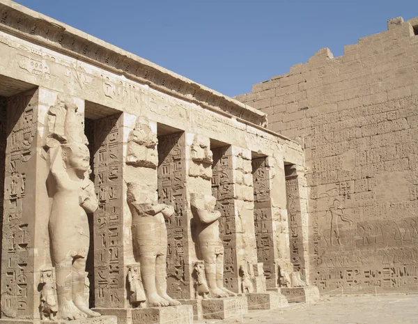 stock image At Habu Temple, Luxor, Egypt