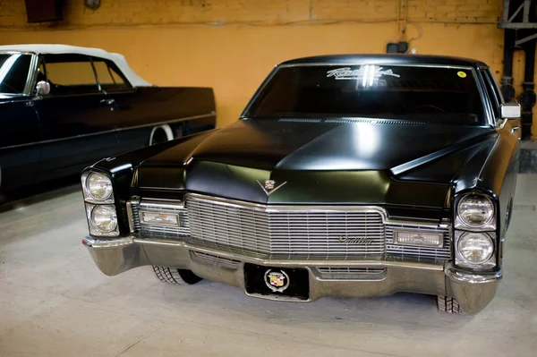 Cadillac nera — Foto Stock