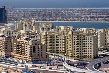 Palm Dubai, Under construction clipart