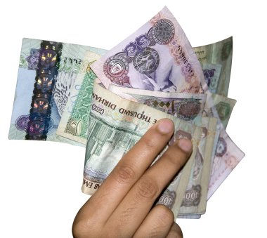 UAE Money Currency clipart