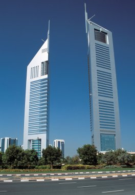 Dubai ikonik emirates towers