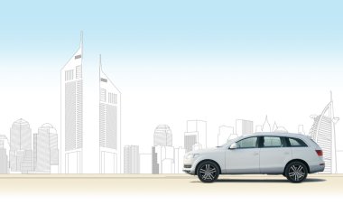 My City My Car (Dubai) clipart