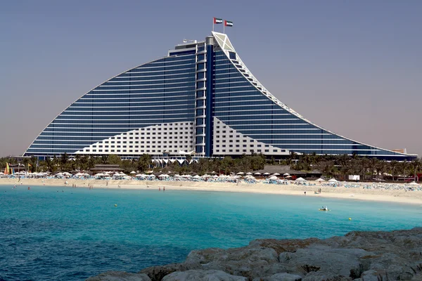 Hotel spiaggia di Jumeirah — Foto Stock