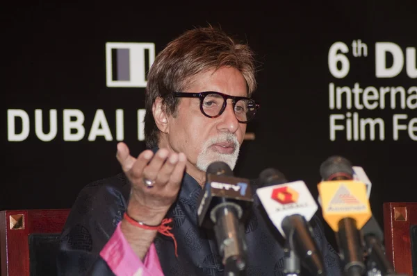 Amitabh Bachchan in DIFF in Dubai — Stock Photo, Image
