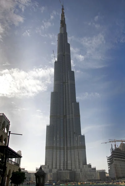 Pod stavba Burdž Dubaj — Stock fotografie