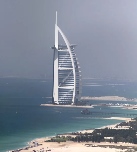 Burj Al Arab Aerial shot — Stock Photo, Image