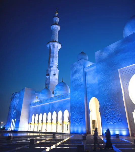 Большая мечеть или мечеть шейха Зайда — стоковое фото