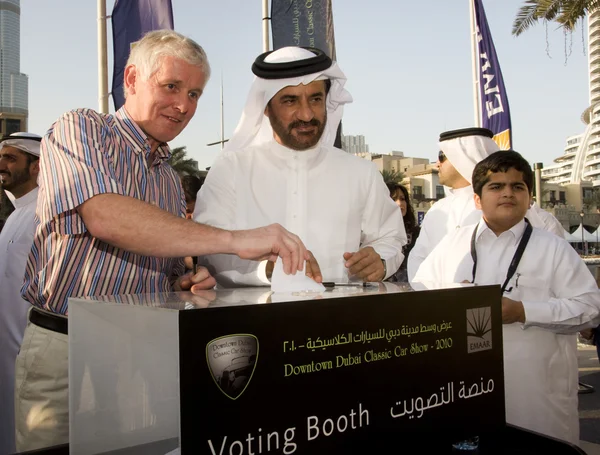 Mohammed bin sulayem, decydujący głos — Zdjęcie stockowe