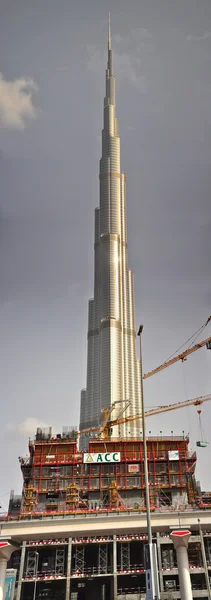Burj dubai, il burj khalifa — Foto Stock