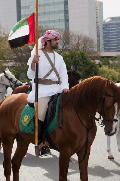 Ufficiale della task force speciale di Dubai — Foto Stock