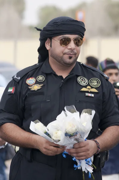 Polícia de topo, Abu Dhabi — Fotografia de Stock