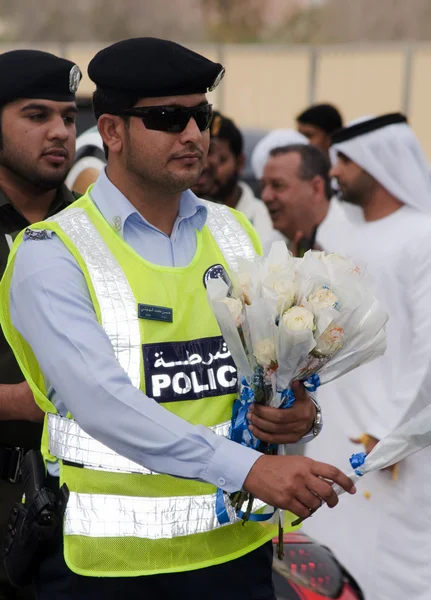Dubai polis — Stok fotoğraf