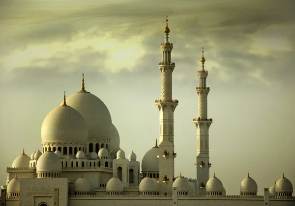 Große Moschee abu dhabi — Stockfoto