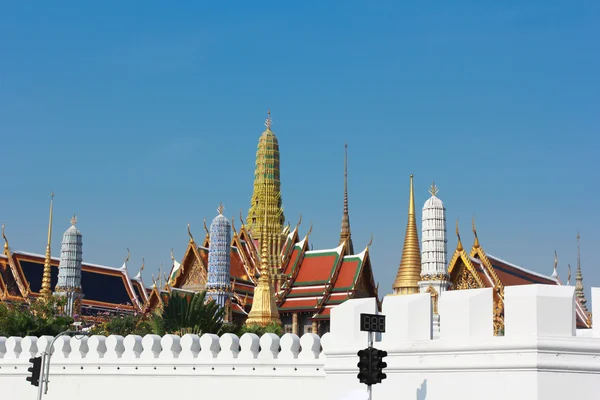 Wat phra kaeo krajobraz bangkok Tajlandia — Zdjęcie stockowe