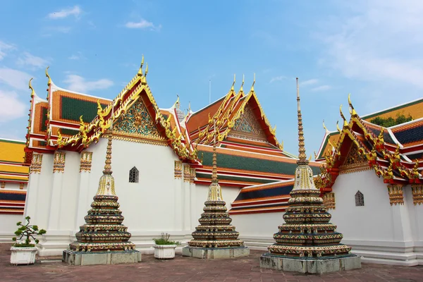 Wat Phra Chetuphon Vimolmangklararm Rajwaramahaviharn Fotografia De Stock