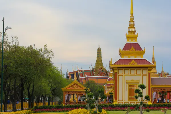 Piękno architektury tajskiej. — Zdjęcie stockowe