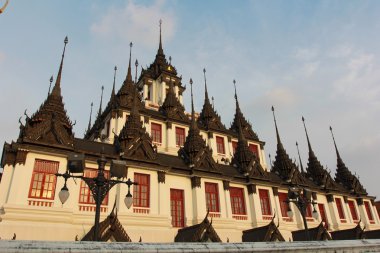 The Famous roof of wat Ratchanadda ,Bangkok