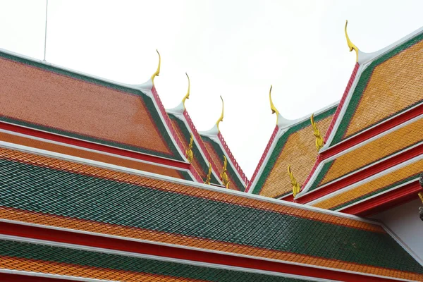 Dach świątyni tajski — Zdjęcie stockowe