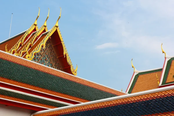 Thaise tempel dak — Stockfoto