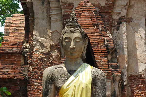 Uralter Buddha. — Stockfoto
