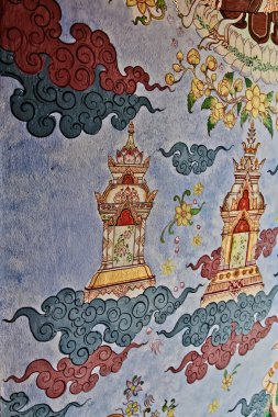 Tay Tapınağı duvar sanatı