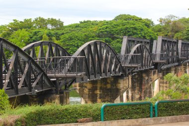 BRIDGE OVER RIVER KWAI, THAILAND clipart