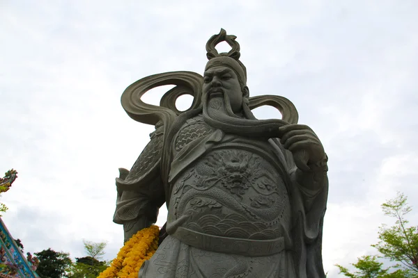 Die Statue im chinesischen Tempel — Stockfoto