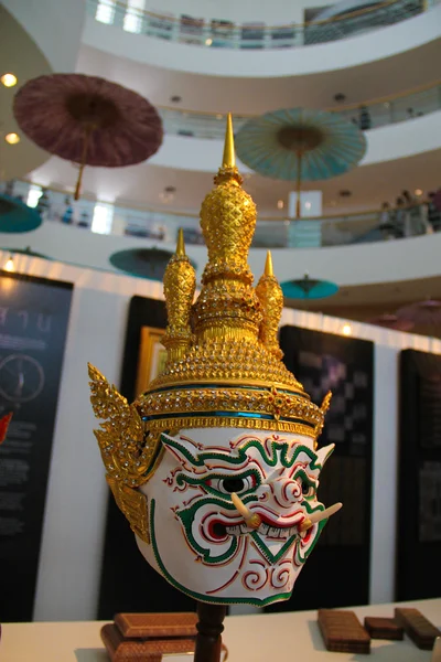 Tailandia arte máscara gigante — Foto de Stock
