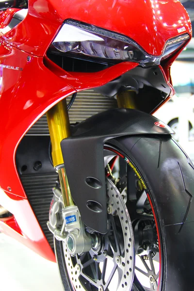 Червоний Ducati новий 2012 — стокове фото