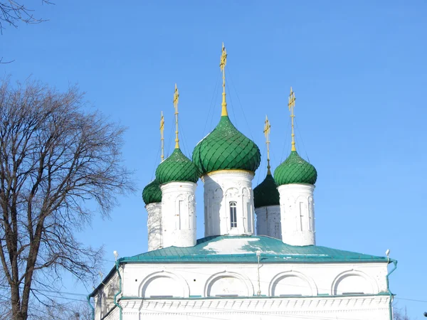 Kış aylarında yeşil cupolas