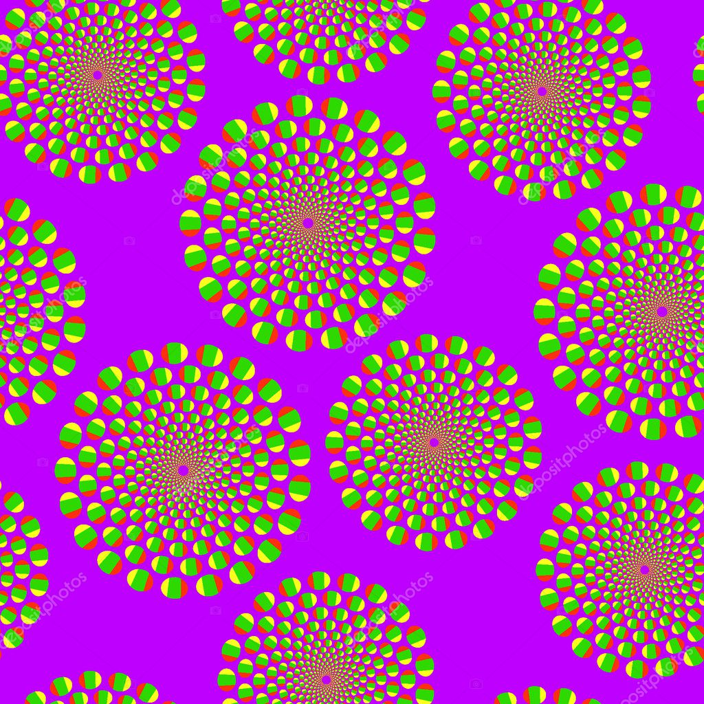 Violet optical illusion — Stock Vector © ajnjuhfabyz #9739415