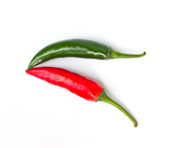 Fresh red and green chilli — Stock Photo, Image