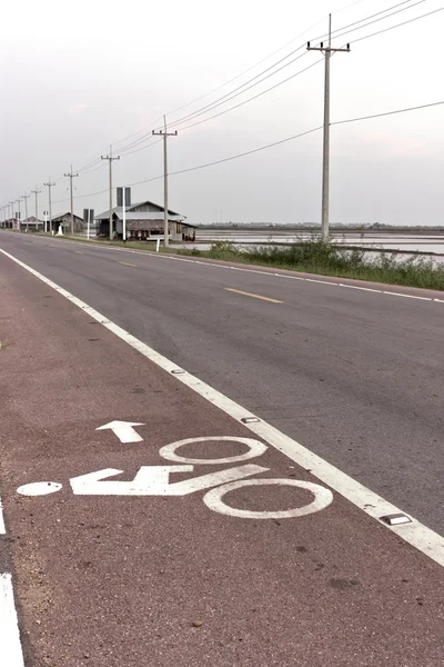 stock image Bicycle path