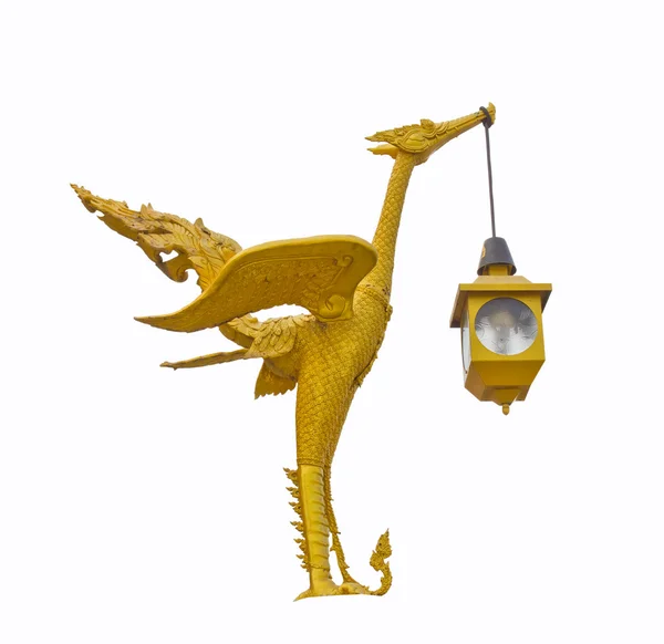 Lampada scultura tailandese — Foto Stock