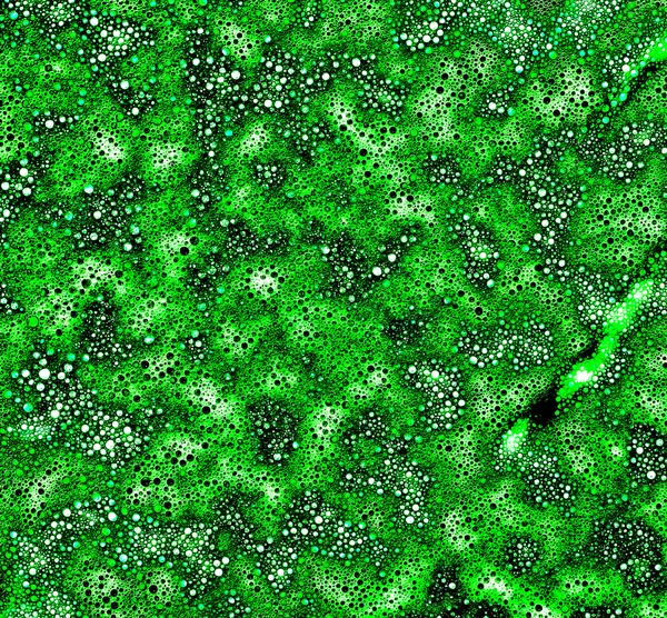 Grön abstrakt bubbla. — Stockfoto