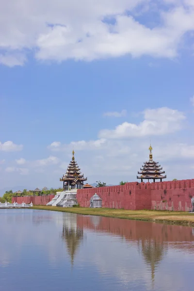 Architektura Birmański. — Zdjęcie stockowe